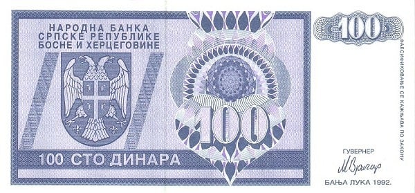 100 dinara