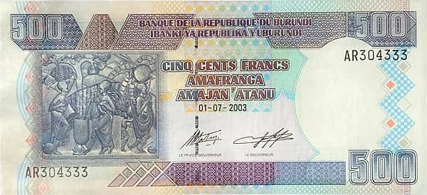 500 Francs