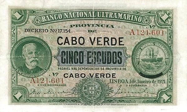 5 Escudos