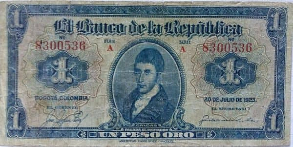 1 Peso Oro