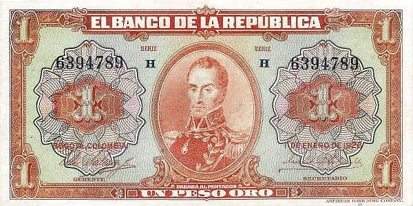 1 Peso Oro