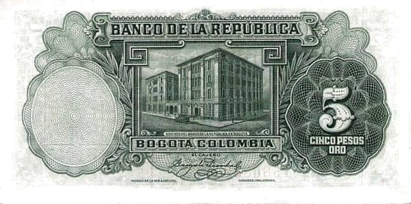 5 Pesos Oro