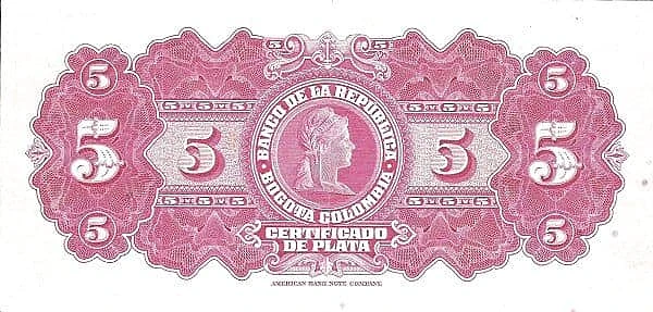 5 Pesos Plata