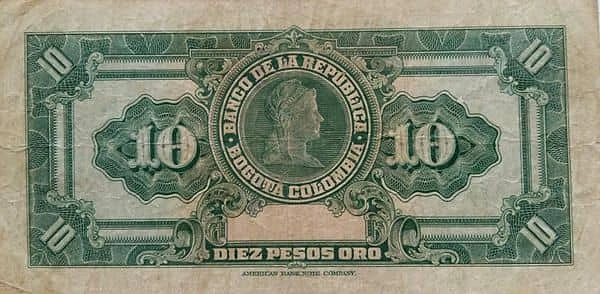 10 Pesos Oro