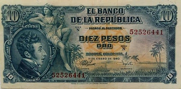 10 Pesos Oro