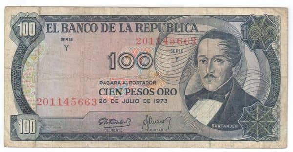 100 Pesos Oro