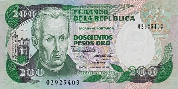 200 Pesos Oro