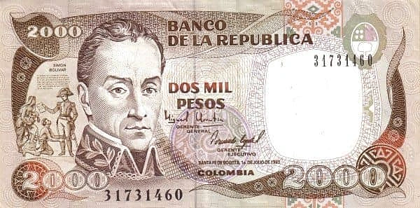 2000 Pesos