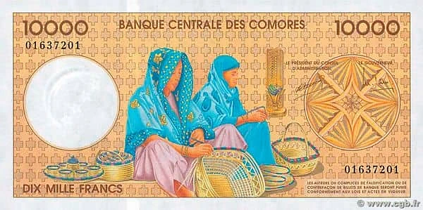 10000 francs