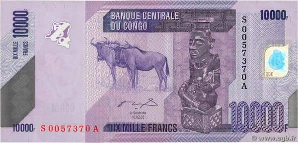 10000 Francs