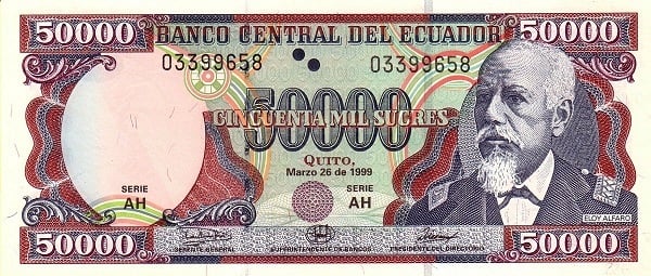 50000 sucres