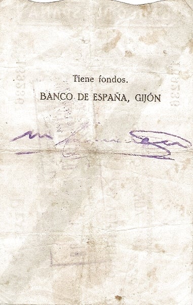 10 pesetas Gijón