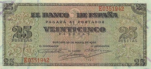25 Pesetas