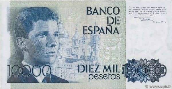 10000 Pesetas (Juan Carlos I)