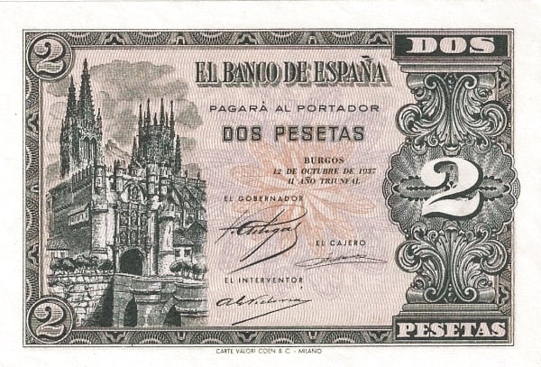 2 Pesetas