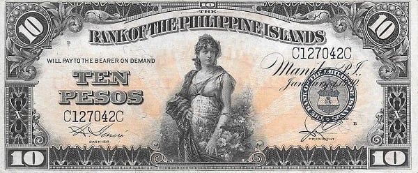 10 pesos