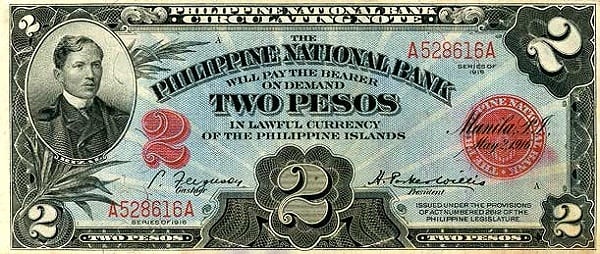 2 pesos