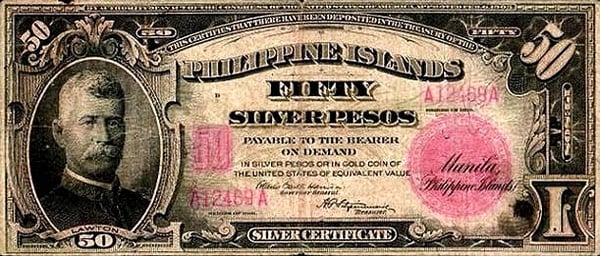 50 pesos de prata