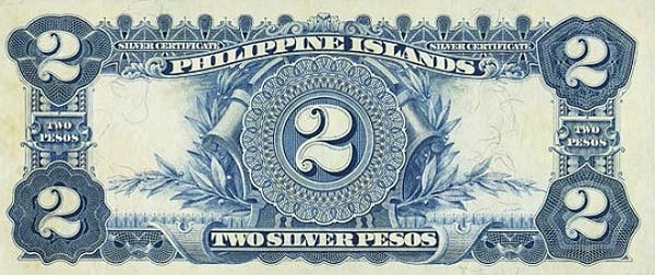 2 pesos de prata