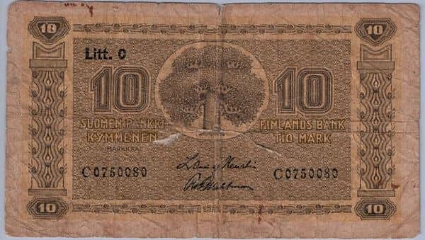 10 Markkaa