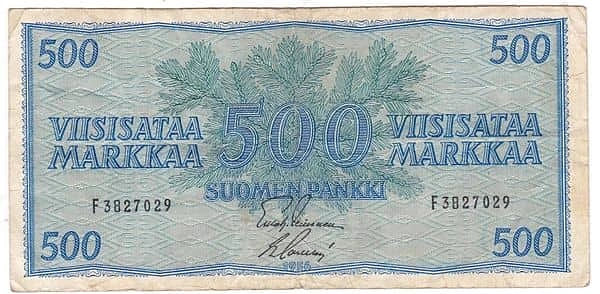500 Markkaa