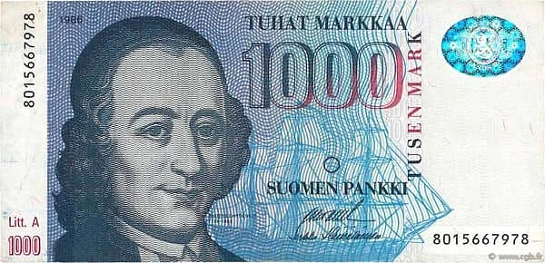1000 Markkaa