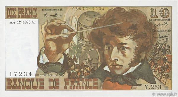 10 Francs Berlioz