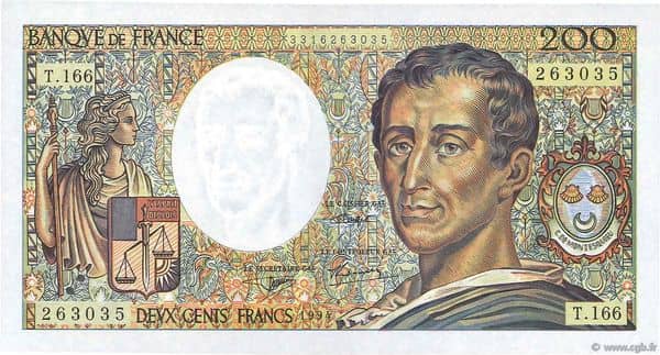 200 Francs Montesquieu