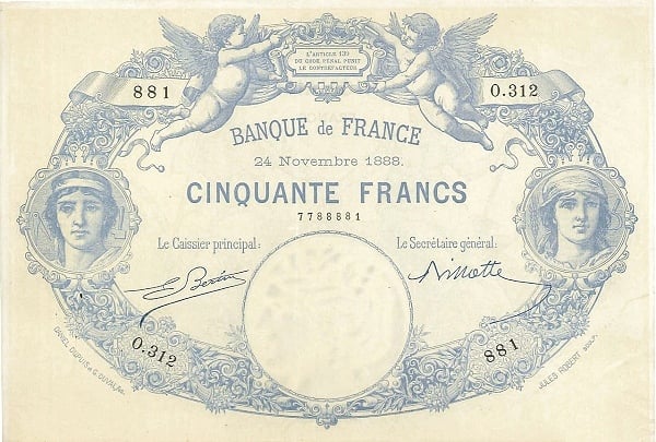 50 francos