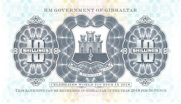 10 xelins (Festa Mundial do Turismo 2018)