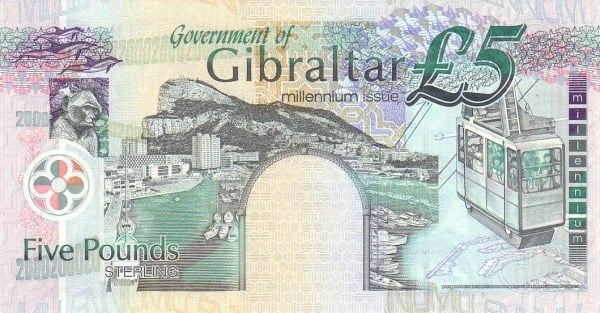 5 libras esterlinas (Millennium)