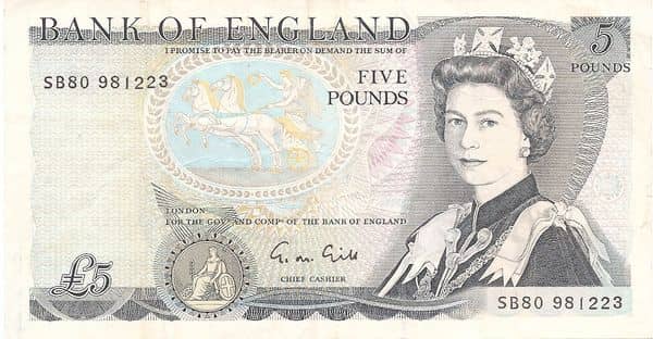 5 Pounds Duke of Wellington