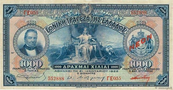 1000 Drachmai