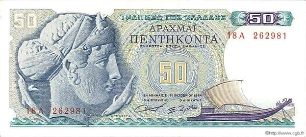 50 Drachmai