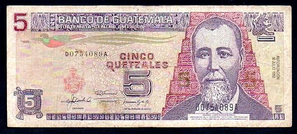5 Quetzales