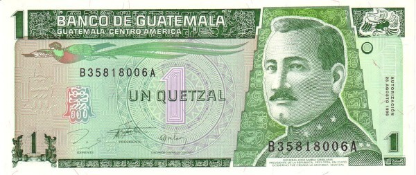 1 quetzal
