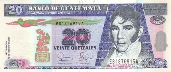 20 quetzales