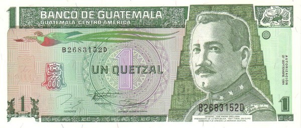 1 quetzal