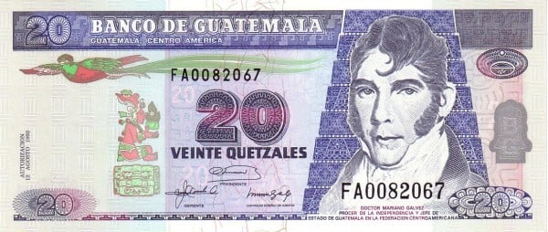 20 quetzales