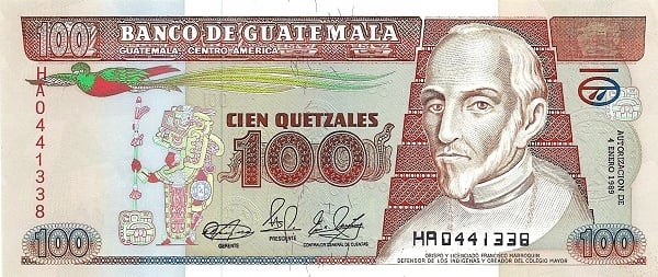 100 quetzales