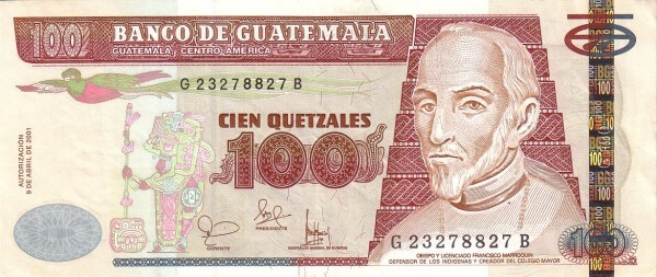 100 quetzales