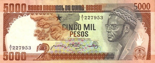 5000 pesos