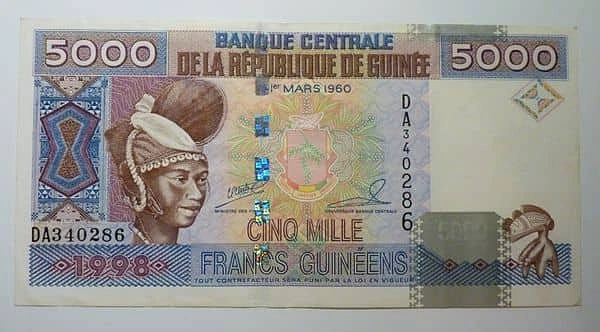 5000 Francs