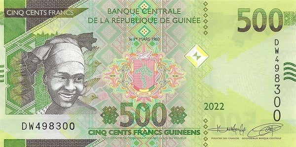 500 francos guinéens