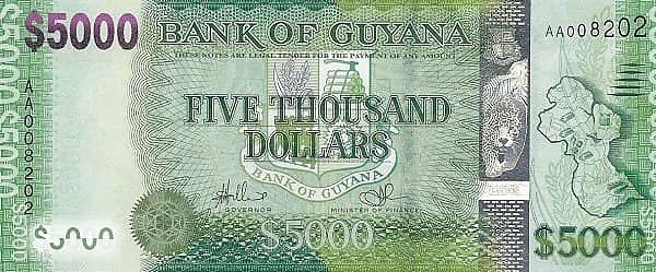 5000 Dollars