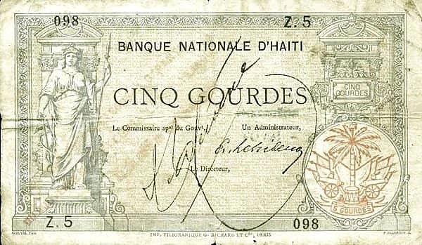 5 Gourdes