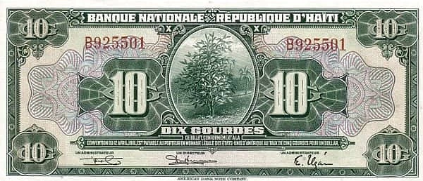 10 Gourdes