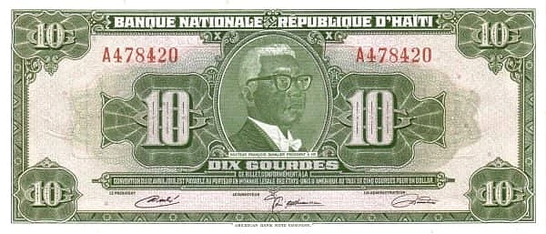 10 Gourdes