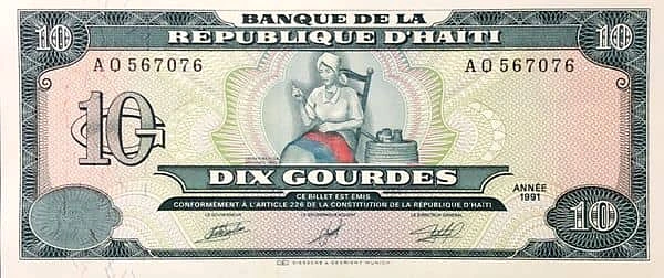 10 Gourdes