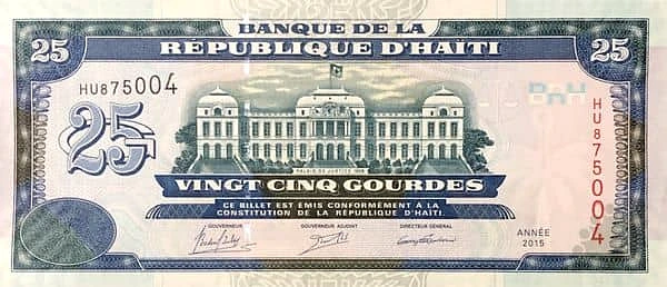 25 Gourdes